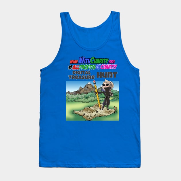 Whitney WithCharity Digital Treasure Hunt Tank Top by WithCharity